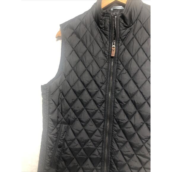 Nimbus The Camden Quilted Gilet/Bodywarmer Vest Mens Medium Navy Blue Full Zip - Picture 4 of 13
